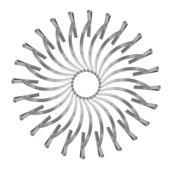 YOSADIER Stainless Steel Screen Tension Spring Clips for Window Screen Frame Grip 30 Pieces