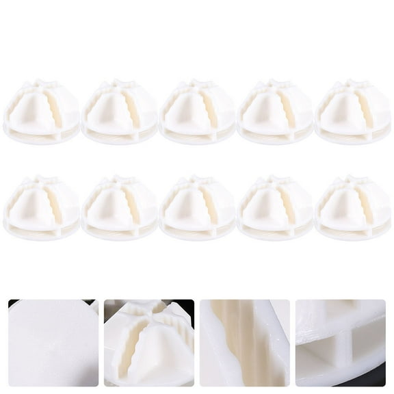 YOSADIER 30Pcs Storage Cube Organizer Connector White Abs Plastic Join Panels for Home Organization