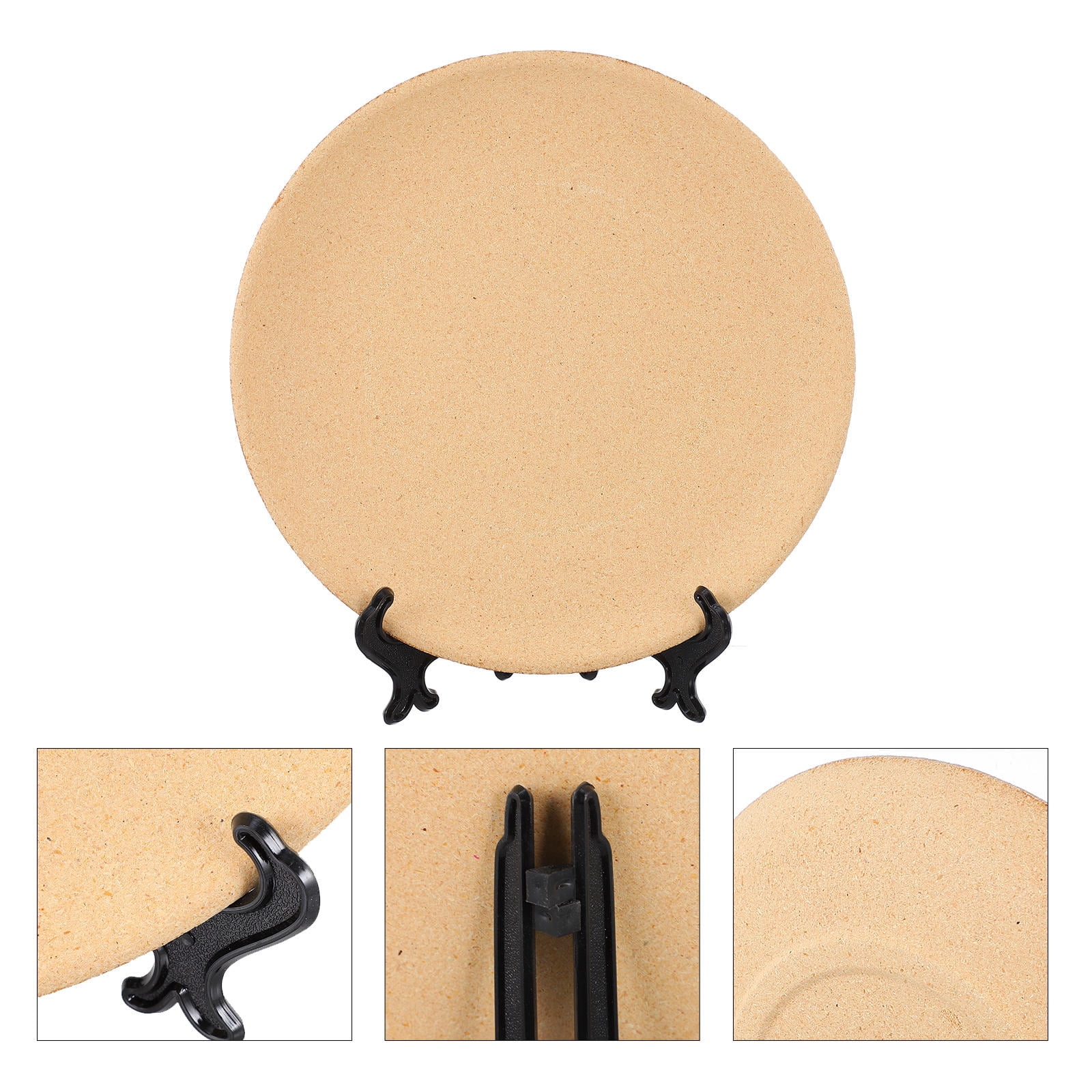 YOSADIER 30Pcs Wooden Plates and Trays for Home and Kitchen Decor with ...