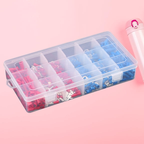 YOSADIER 360Pcs Assorted Color Crimp Terminal Connector Kit with Brass PVC Electrical Lugs