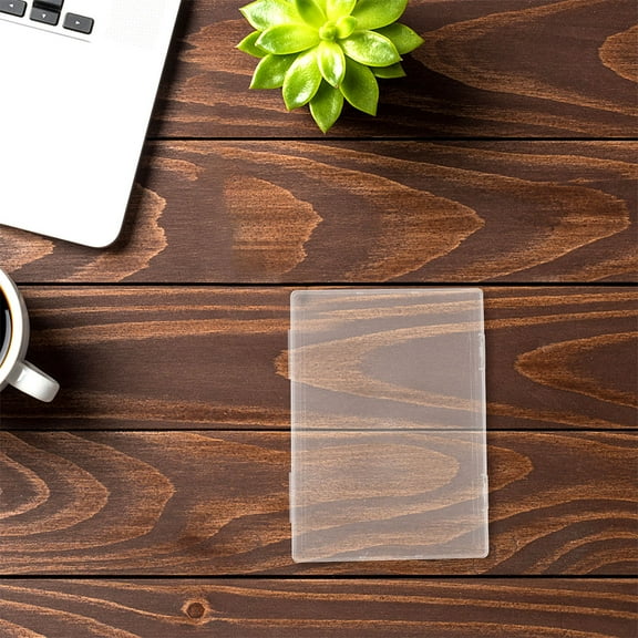 YOSADIER Transparent Birth Certificate Organizer Box for Important Document Storage with Elegant Design and Portable Size