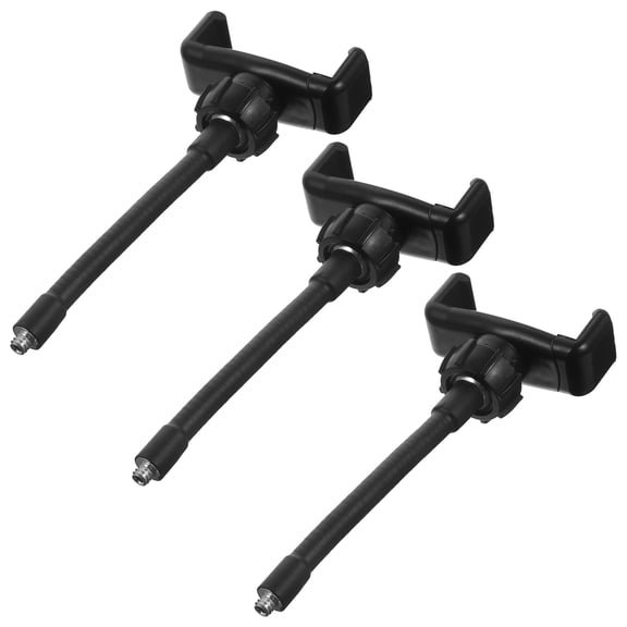 YOSADIER 3Pcs Cell Phone Stand with Flexible Gooseneck Arm and 1 4 Inch Thread Connector