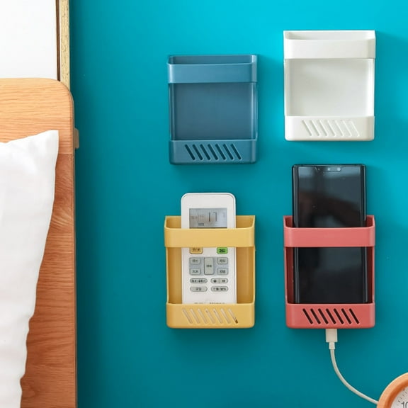 YOSADIER 3Pcs Self Adhesive Wall Storage Shelf Abs Material Simple Structure For Wall Space Utilization