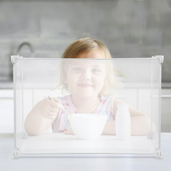 YOSADIER 3Pcs Transparent Plastic Sneeze Guard Board with Stable Base for Counter and Reception Desks