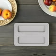 thumbnail image 1 of YOSADIER Toaster Protective Cover, Grey Silicone, Easy Maintenance, Heat Insulation, Modern Design, 3Pcs, 1 of 7