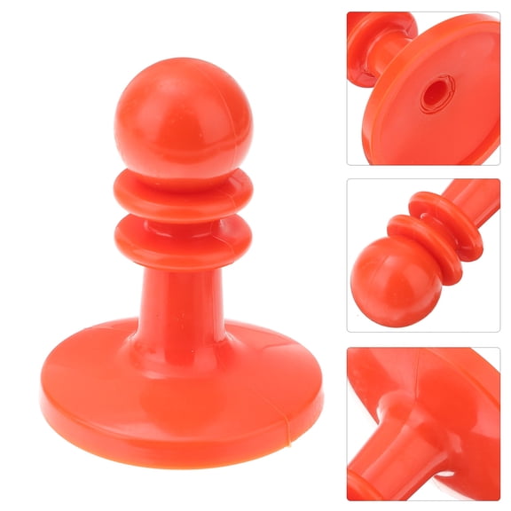 YOSADIER 4Pcs Hiking Hat Awning Rod Cover Red Tent Tarp Grabber for Rain Protection