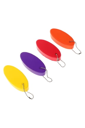 4Pcs Boat Floating Keychain Strong Polyurethane Material for Water Sports Use