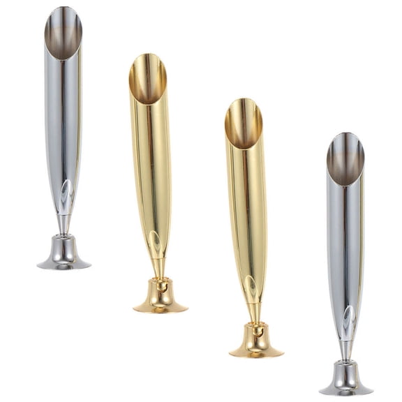 YOSADIER 4Pcs Creative Quill Pen Holder Pen Storage Rack Assorted Color for Office Desk