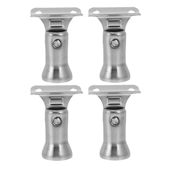 YOSADIER 4Pcs Reinforcement Bracket for Railing Stainless Steel Wall Mount for Stairs