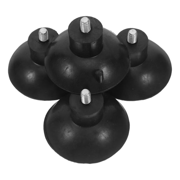 YOSADIER 4Pcs Heavy Duty Rubber Leveling Feet Screw on Furniture Antivibration Pads for Industrial Use