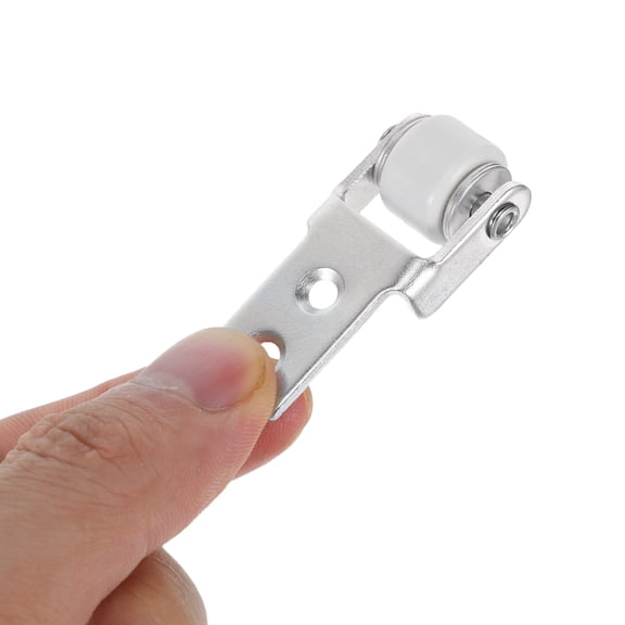 YOSADIER 4-Pack Nylon Sliding Door Rollers with Iron Frame for Smooth, Quiet, and Easy Hardware Replacement