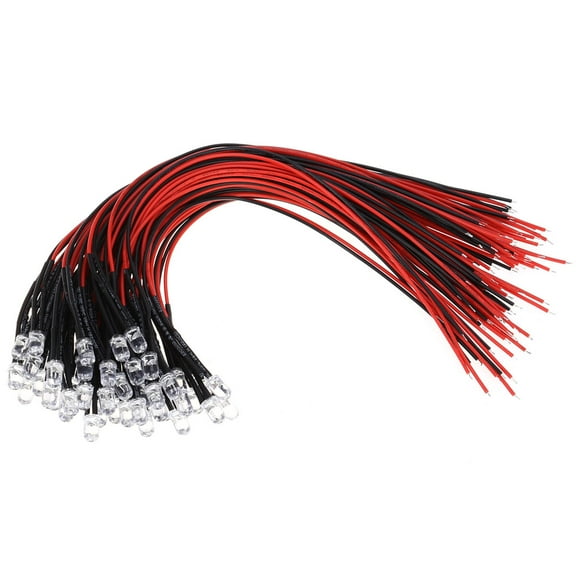 YOSADIER 50Pcs Bright Light Bulb With Electrical Conductivity For Toys