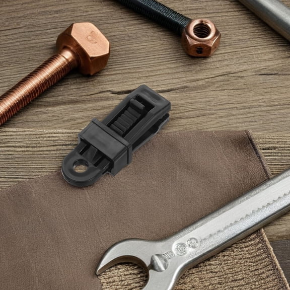 YOSADIER 50Pcs Heavy Duty Outdoor Tent Clips Large Windproof Plastic Clamps for Camping Use