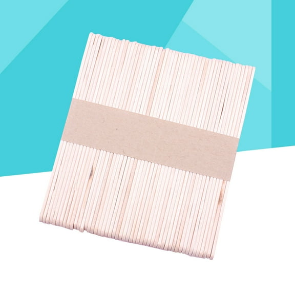 YOSADIER 50Pcs Mini Craft Sticks for Diy Craft and Birthday Parties