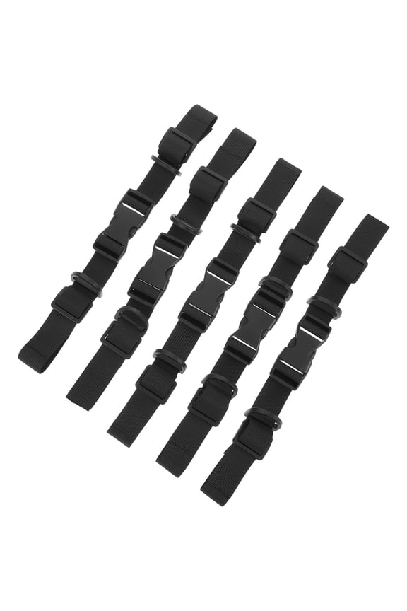 5Pcs Heavy Duty Adjustable Chest Belt Strap for Backpack Stabilization and Support