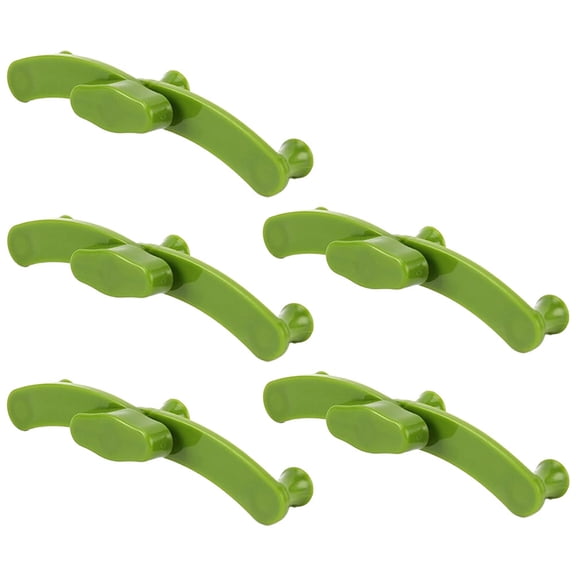 YOSADIER 5Pcs Gardening Tool Plastic Plant Clip Branch Bender for Uniform Canopy and Growth