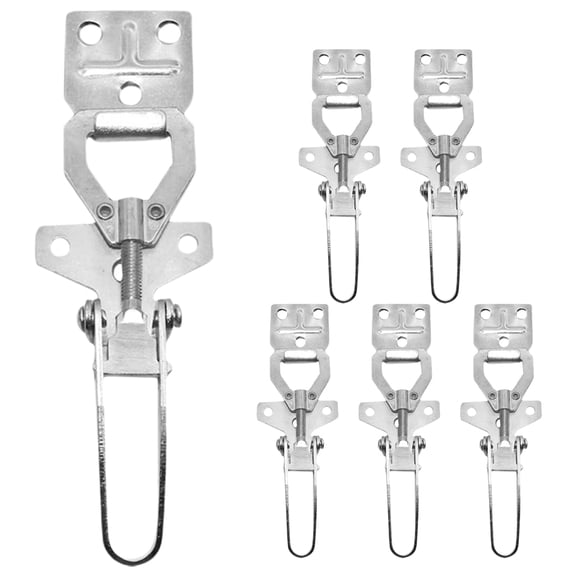 YOSADIER 6Pcs Beehive Box Clamps Silver Adjustable Connector for Easy Hive Assembly
