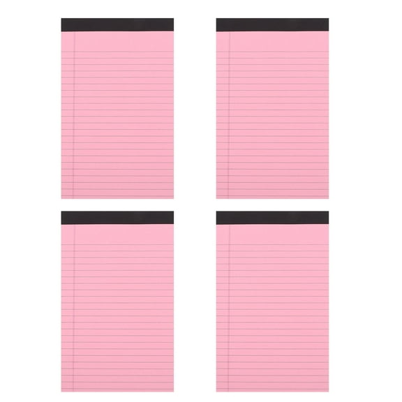 YOSADIER 6pcs Composition Books Legal Writing Pad Green Tearable Pages for Office Workers