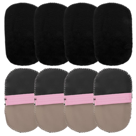 YOSADIER 8pcs Soft Cleaning Brush Sofa Care Gloves Black for Maintenance on Furniture