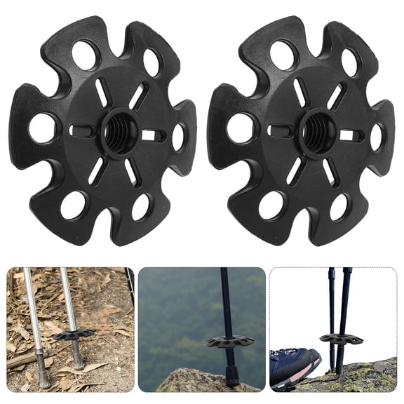 YOSADIER Winter Trekking Pole Accessories 8Pcs Snow Baskets for Hiking Poles Outdoor Hiking Gear