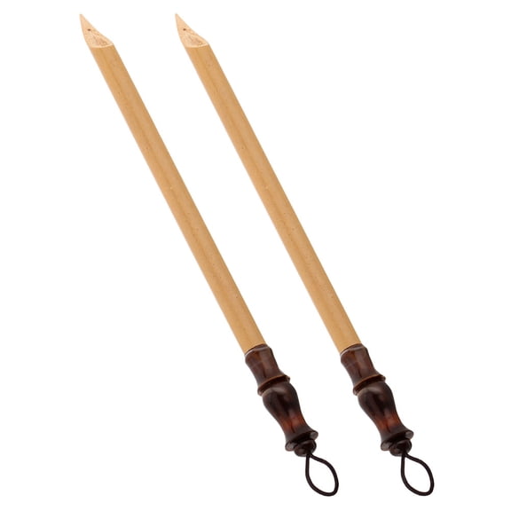 YOSADIER 2pcs Vintage Bamboo Calligraphy Tool for Artistic Lettering and Drawing Back to School