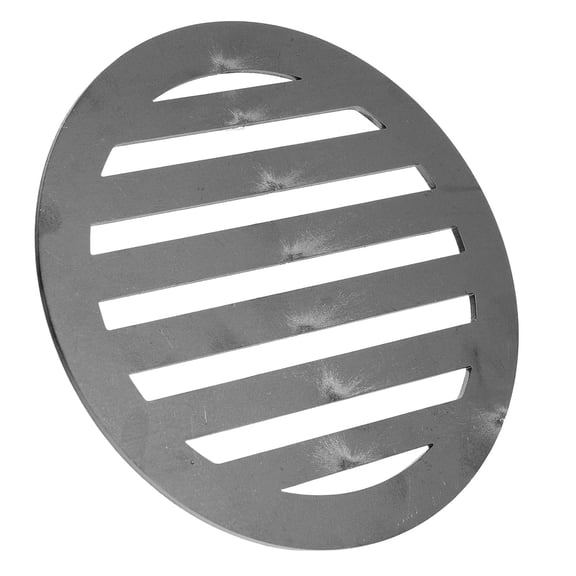 YOSADIER Bbq Cast Iron Grill Plate Grey for Enhanced Airflow and Efficient Outdoor Cooking