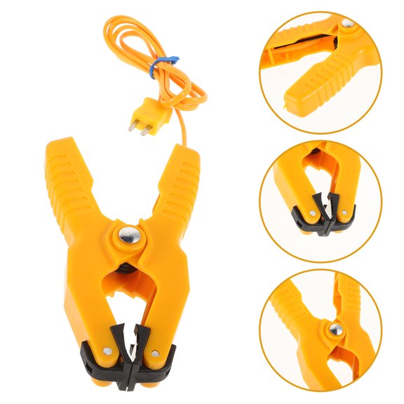 YOSADIER Clamp Thermometer PVC Temperature Clamp for Accurate Measurement in HVAC Applications 1Set