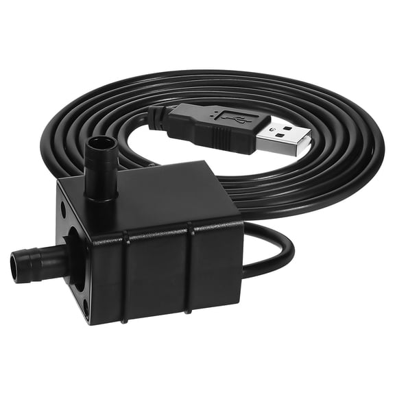 YOSADIER Compact USB Water Fountain Pump, Powerful Plastic Aquarium Pump, 1 Piece for Indoor Water Features