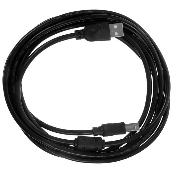YOSADIER Universal USB 2.0 Printer Cable Black, Wide Compatibility, and High-Speed Data Transfer