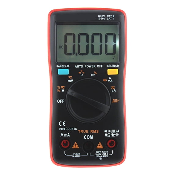 YOSADIER Digital Multimeter Test Tool with Frequency, Capacitance, Continuity Measurement and Diagnostic Features