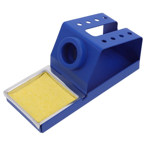 YOSADIER Durable Blue Soldering Work Stand with Stable Base for Soldering Iron Support