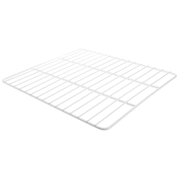 YOSADIER Easy Install White Iron Mesh Divider for Deep Freezer and Refrigerator Shelves