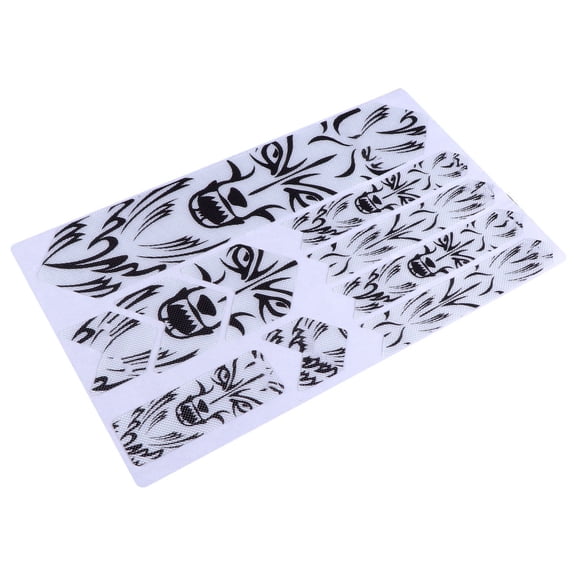 YOSADIER Eco Friendly Black Bike Wear Resistant Decal for Mountain Bike Frame Protection