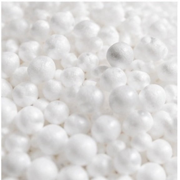 YOSADIER Foam Filler Beads White Resilient Shape Holding for Bean Bag Chair Refill and Couch Repair