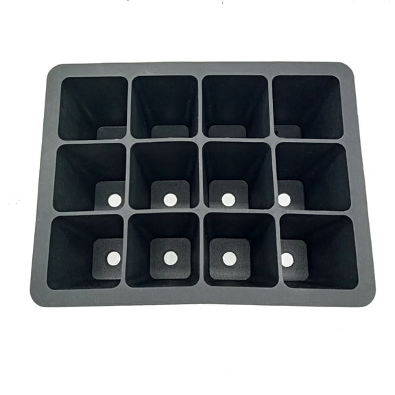 YOSADIER Silicone Seed Starter Pot with Lid Durable Window Propagator for Garden Planting