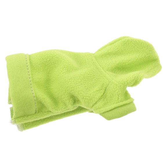 YOSADIER Green Reptile Hoodie for Bearded Dragons Lightweight Breathable Polar Fleece Apparel