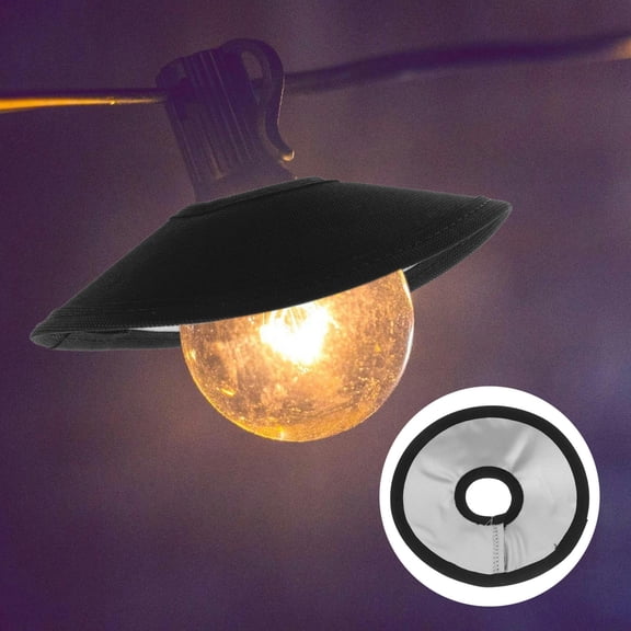 YOSADIER Hanging Lamp for Tent with Canvas Shade 1Pack