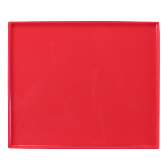 YOSADIER Kitchen Silicone Mat Red Pliable Food Grade Silicone Tray for Cake Bread Sushi Roll Making