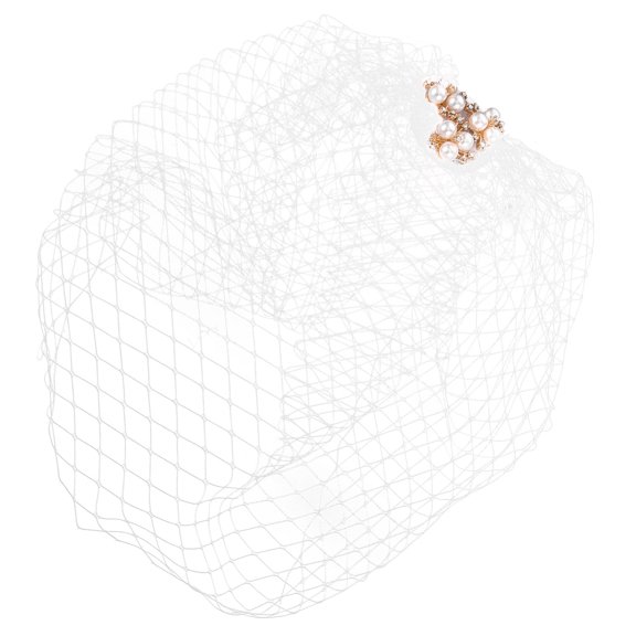 YOSADIER Lightweight Bridal Veil with Elegant Mesh Design for Wedding, Banquets, and Photo Sessions