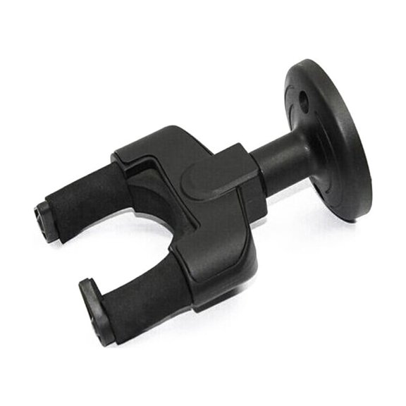 YOSADIER Mandolin Wall Holder Sturdy Black Plastic Guitar Hook with Easy Installation Included