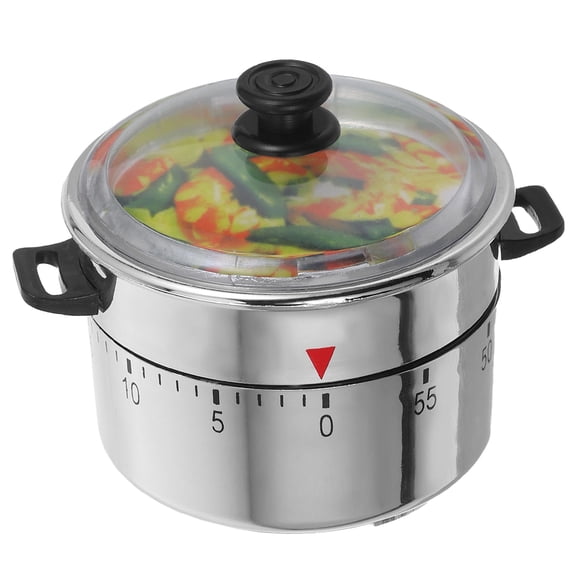 YOSADIER Vintage Mechanical Kitchen Timer in Finish for Precise Cooking and Baking Time Management