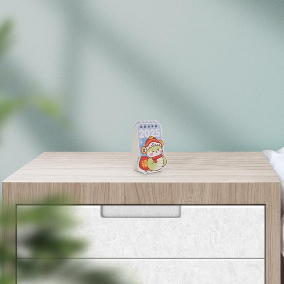 YOSADIER Daily Desk Calendar Blue Paper Daily Planner Home Office Classroom 1Set