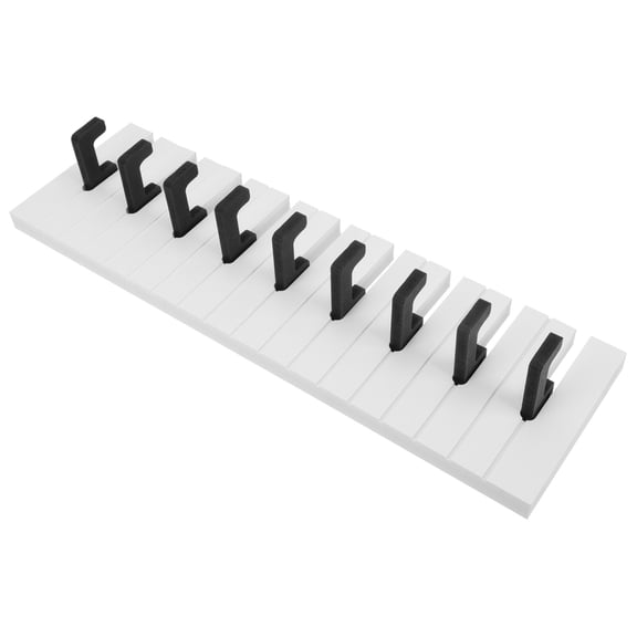 YOSADIER Piano Hook Multi Color Density Board Decorative Wall Hanger for Home
