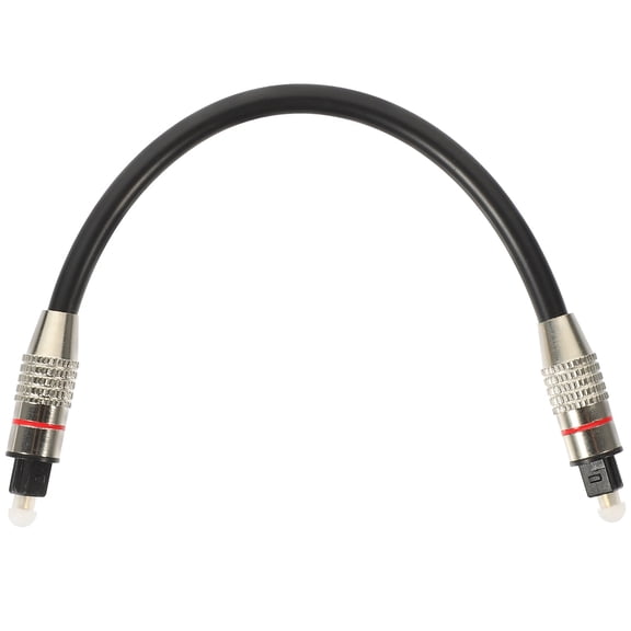 YOSADIER Optical Audio Cable Black for Sound Bar and Home Theater with Flexible Wire and Protective Cover