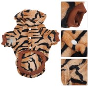 YOSADIER Pet Clothes Dog Tiger Costume with Fashion Design for Outdoor Walking and Jogging