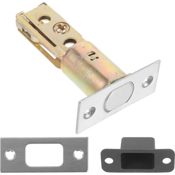 YOSADIER Plated Silver Door Lock Tubular Deadbolt with Single Tongue Hidden Design for Inside Doors