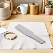 YOSADIER Plated Silver Iron Textured Jewelry Hammer for Professional and Versatile Use