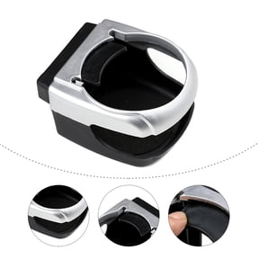 YOSADIER Plated Plastic Car Cup Holder Universal Vehicle Drink Rack with Easy Installation
