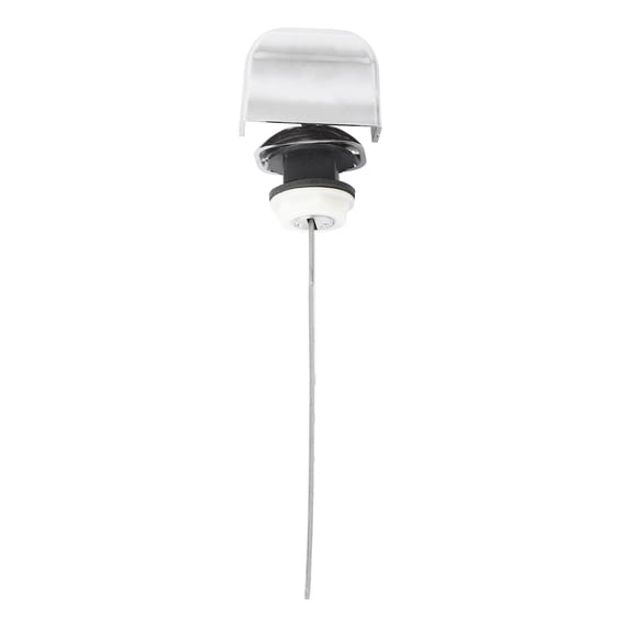 YOSADIER Plated Silver Toilet Flush Handle Tank Lever Durable Rustproof Electroplating Alloy for Bathroom