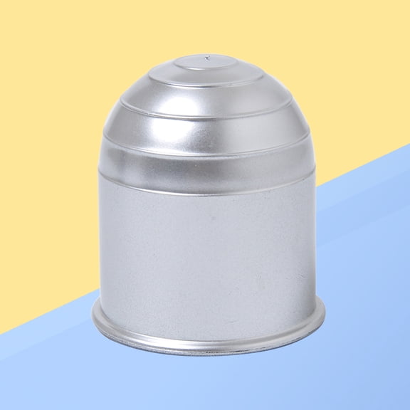 YOSADIER Plated Silver Tow Ball Protector Cap Fits Standard 2 Inch Towballs for Car Truck Trailer Use